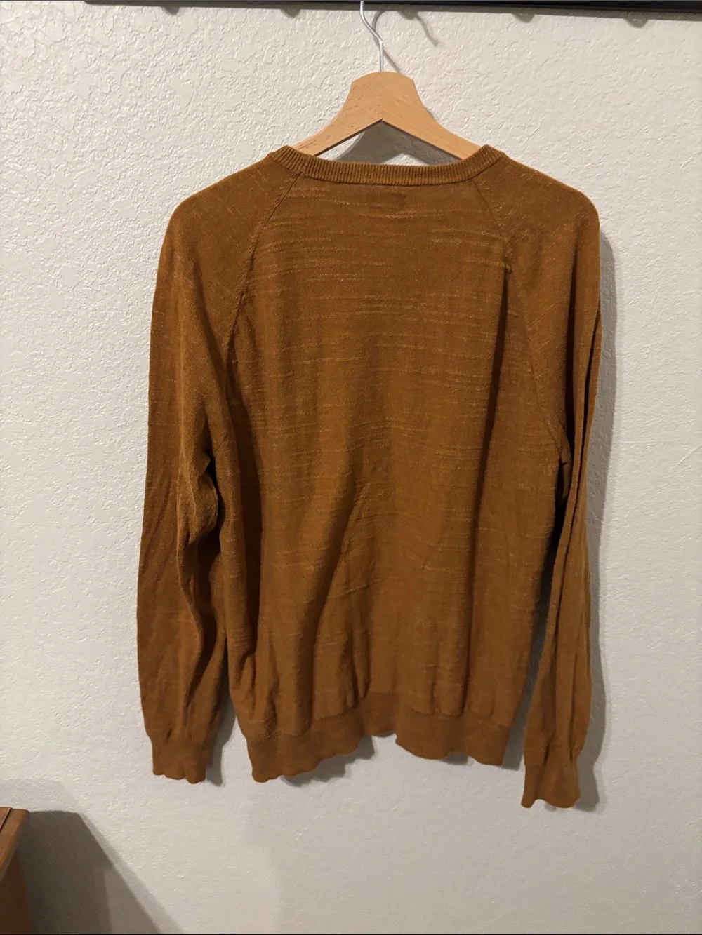 J. Crew sweater caramel